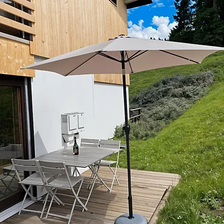 Ecrin Cosy, Calme, Terrasse, Nature Et Montblanc 아파트 *