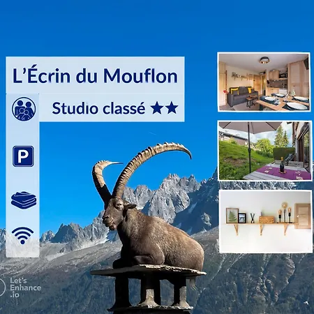 Ecrin Cosy, Calme, Terrasse, Nature Et Montblanc 아파트 꽁블루