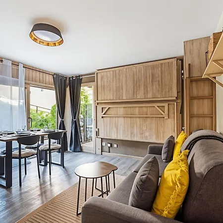 Adorable Studio, Proche Pistes De Ski, à Appartamento Combloux